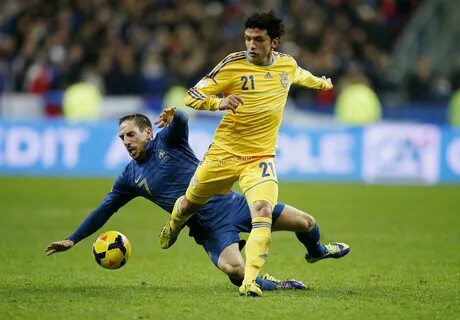 Футболисты украины
