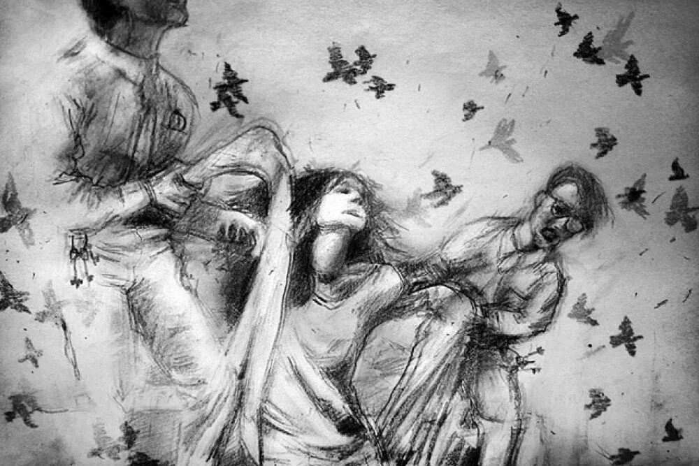 Исходя из рисунка. Карательная психиатрия. Рисунки душевнобольных. Психиатрические картины.