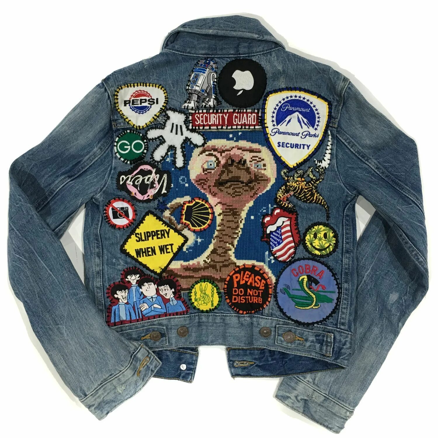 Patch jacket. Левайс кастом. jeans jacket custom. old jacket with patches for kids. h.i.s vintage jacket patches.