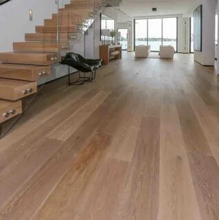 Wide plank live sawn white oak flooring