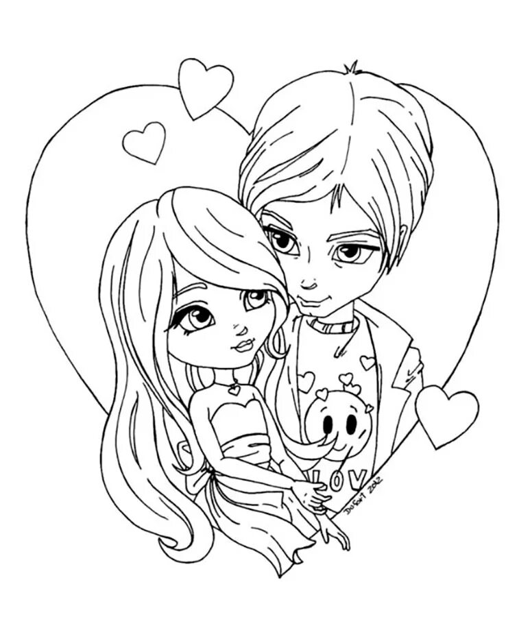 Раскраски для девочек любовь. Картинки для раскрашивания любовь. Раскраска поцелуй. Раскраски для подростков. Раскраски девочки подростки.