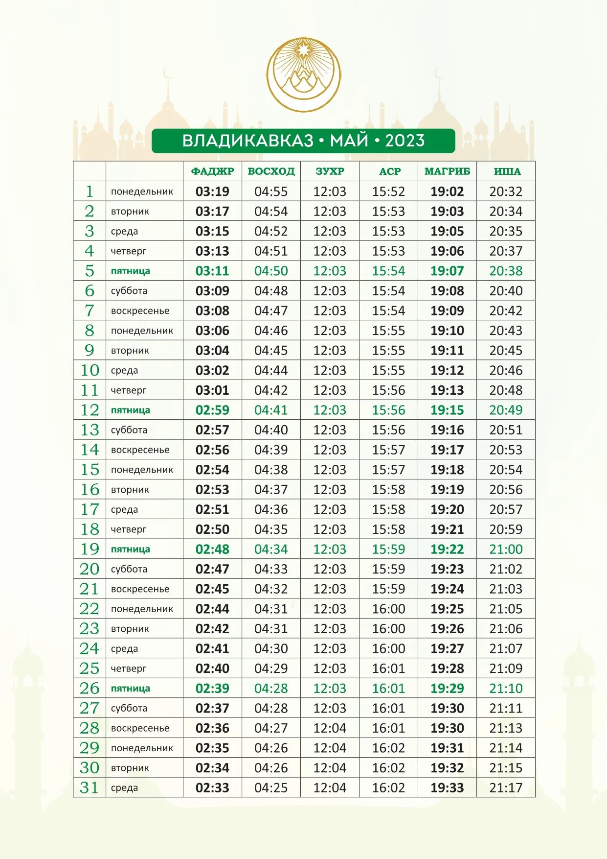 Во сколько время намаза в москве. График намаза в КЧР. Расписание намаза. Календарь для намаза 2023 год. Расписание намазов в КЧР.