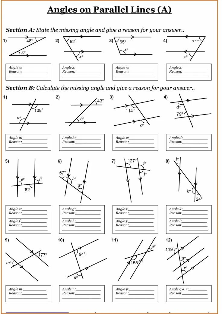 Angle 7 143 circ. Parallel lines worksheet. angle parallel. angles of parallel lines. angles worksheets.