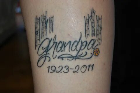 Loading... Memorial tattoo, Grandfather tattoo, Tattoos for daughters