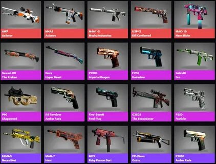 Появился weapon case первый кейс со скинами