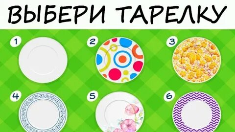 Тест тарелки