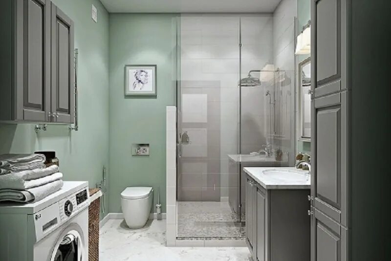 Сочетание цветов с серым в ванной House of Turquoise: Bathroom Turquoise bathroom, Bathroom design, Aqua bathroom