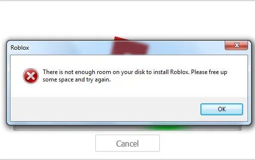Ошибка РОБЛОКС. Ошибка РОБЛОКС вылет. Ошибка РОБЛОКС there is not enough Room on your Disk to install Roblox. Ошибка there is not enough Room on your Disk to install Roblox.
