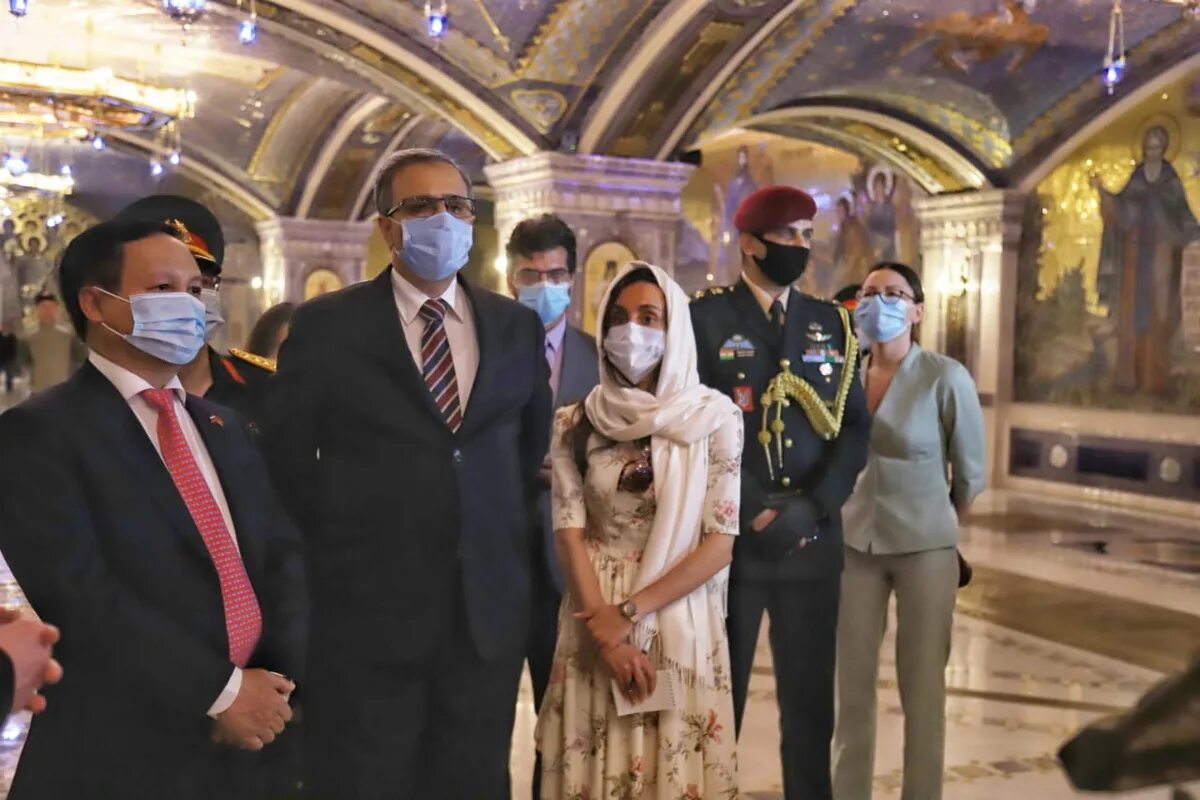 Чжан Ханьхуэй посол. Российские дипломаты в Индии. Послы четырех стран посетили. Сербия Индия.