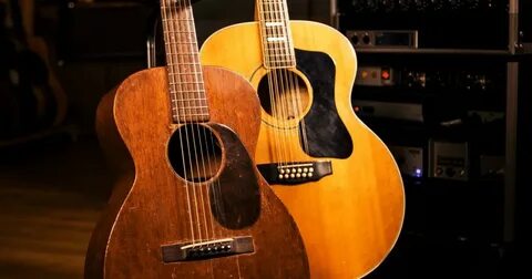 Session guitarist picked acoustic