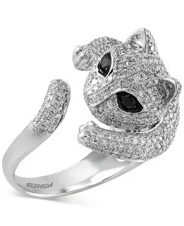 Effy Diamond Cat Ring (1-5/8 Ct. 