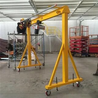 Мини козловой кран