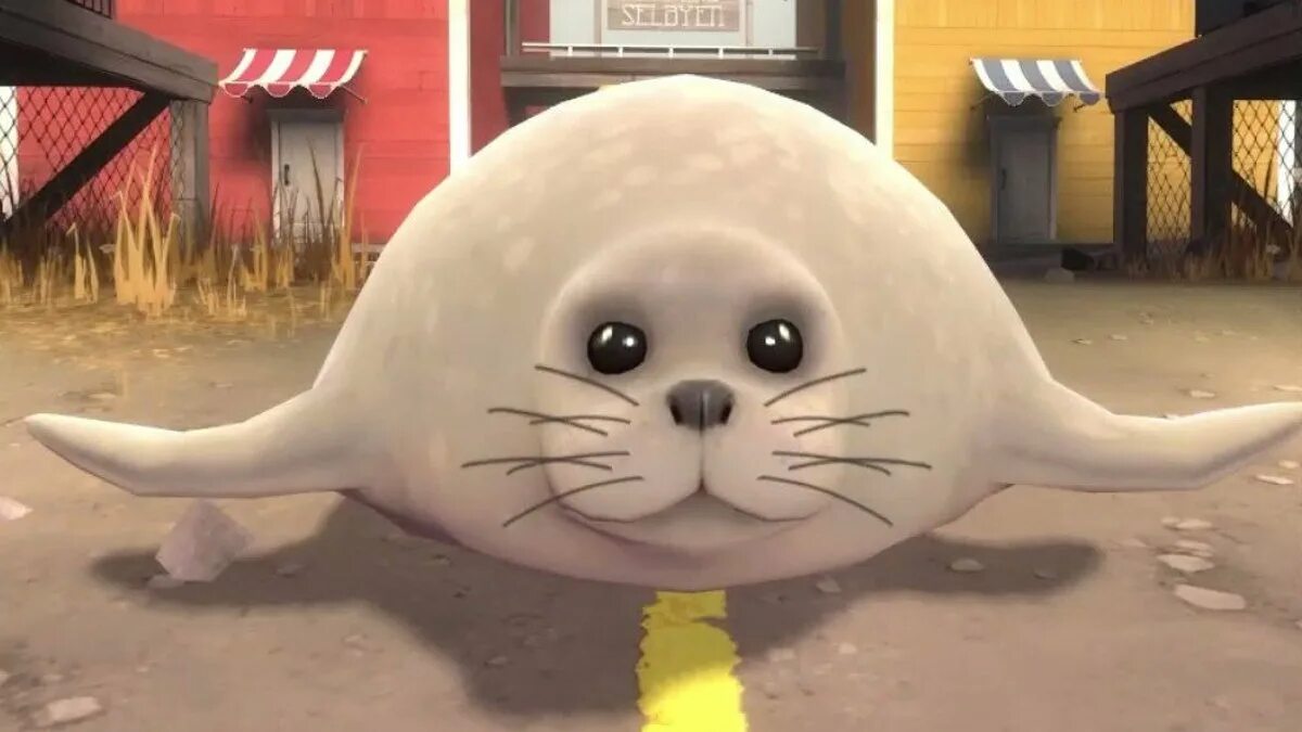 The little seal is laughing at us. Тюлень. Team Fortress 2 тюлень.