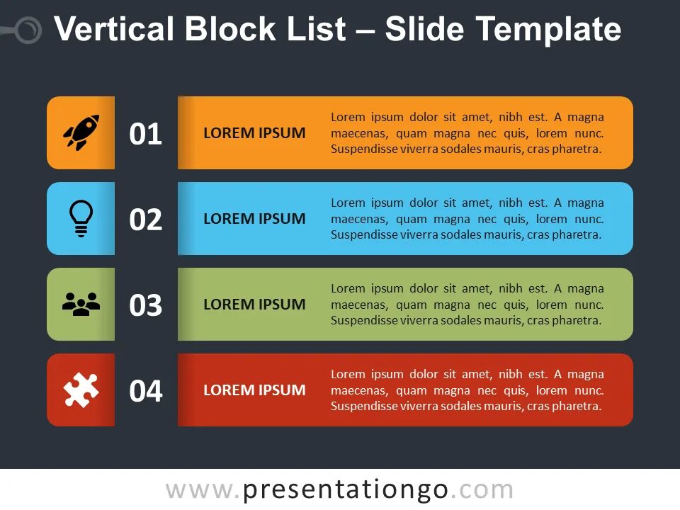 Blocking list. Powerpoint block object. user-rating-block-list-item.