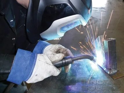 Процесс сварки полуавтоматом