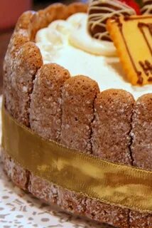 Торт из савоярди без выпечки