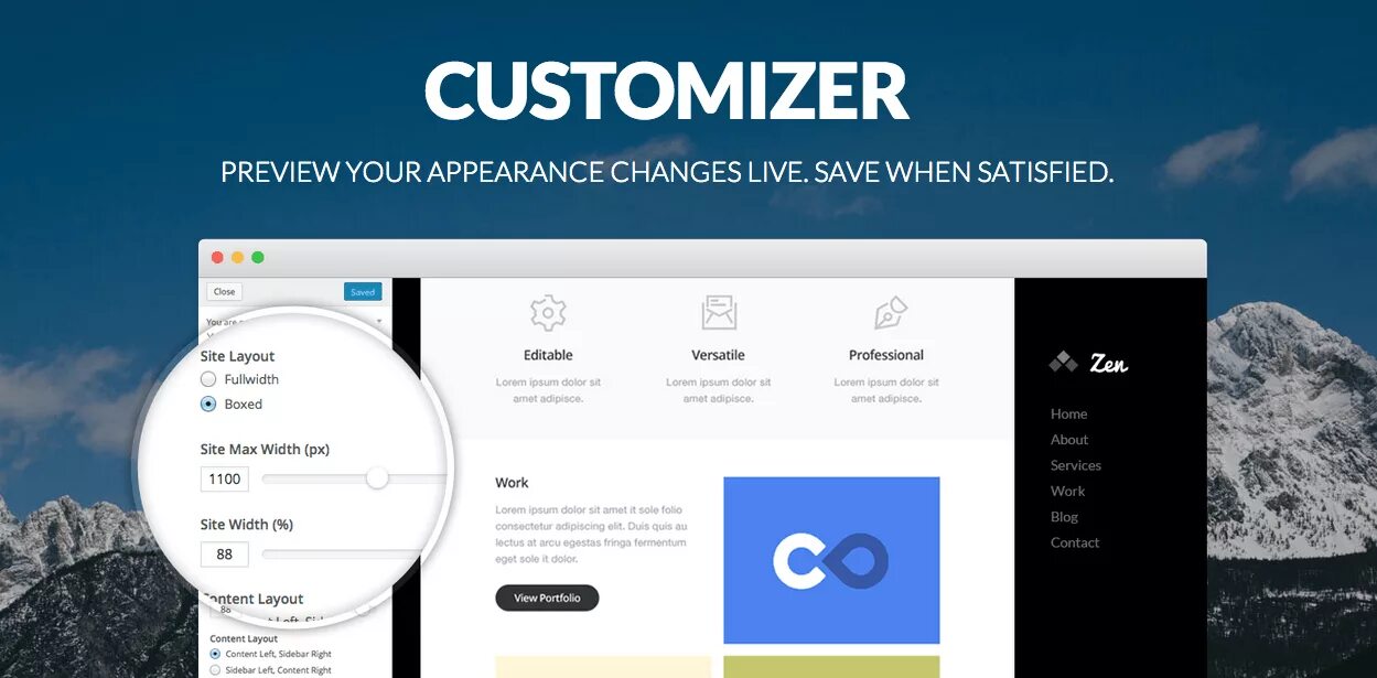 Custom member. Customizer. u customizer.