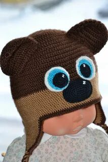 Детские шапки мишки