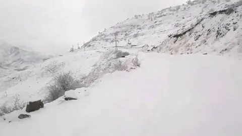 Снег в дагестане