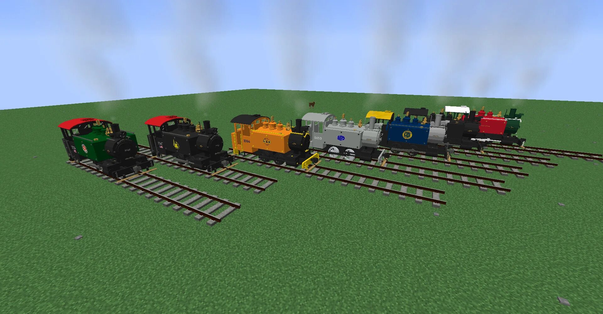 Packs rails