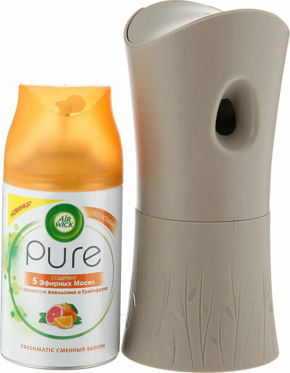 Освежитель для автомобиля. Glade сменный баллон свежесть утра, 269 мл. Автоматический диспенсер для освежителя воздуха pure. Авто освежитель для дома. Ароматизатор в машину.