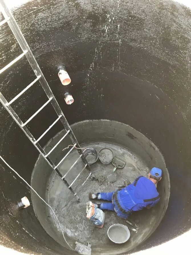 Кольца колодца воду