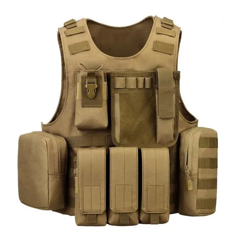 Комплект бронежилет "штурмовой" , multicam 48-56. Жилет тактический military green 600d. Боевой жилет разгрузочный molle. Кобура на разгрузку. Разгрузочный жилет fsbe с подсумками.