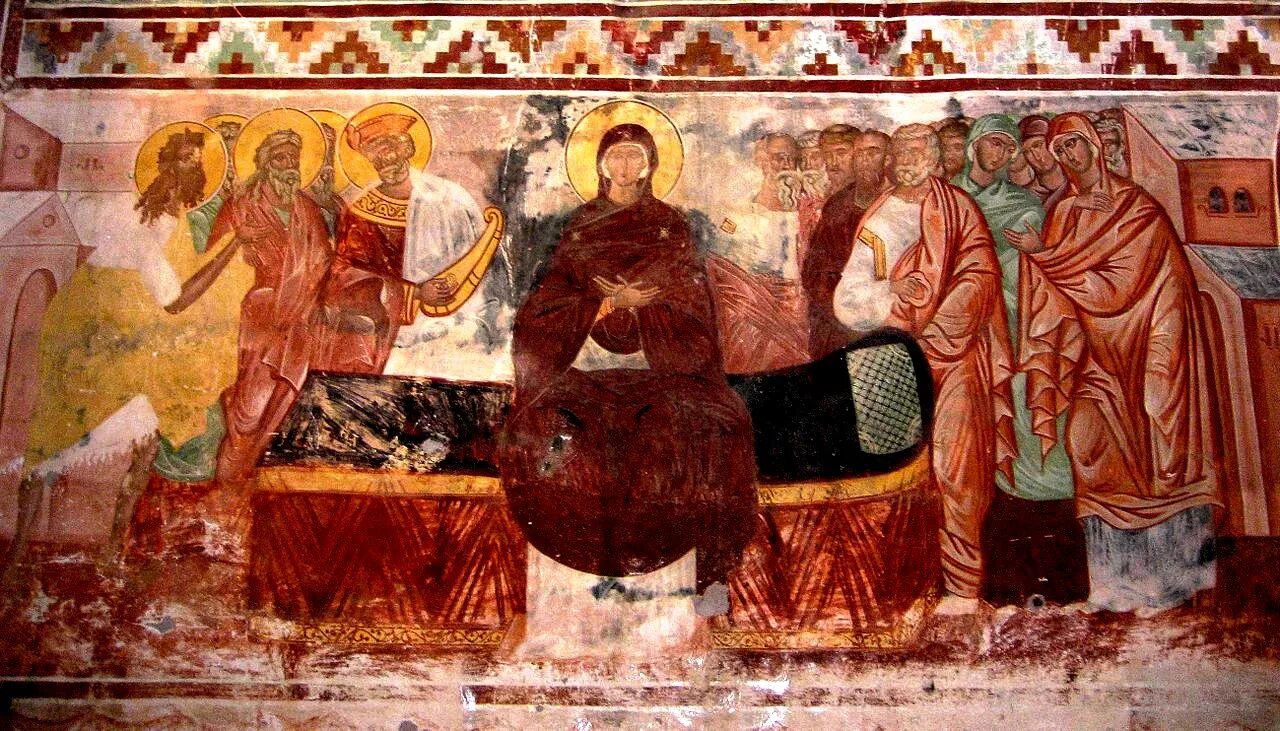 Георгия победоносца (303). Фреска «богоматерь с младенцем» армения. Фрески грузии. Ктиторская композиция. Фрески грузии.