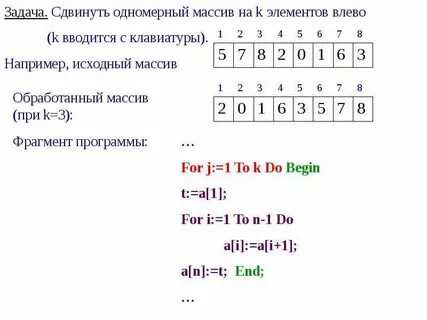 Значение максимального одномерного массива