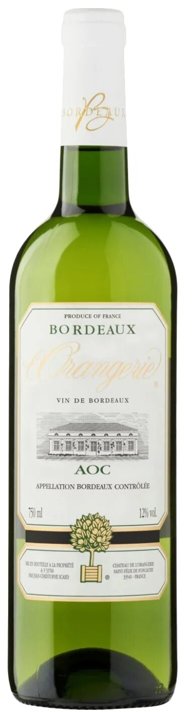 Вино луи эшенауэр белое сухое. Бордо блан. 75. 75 л. Бордо блан.