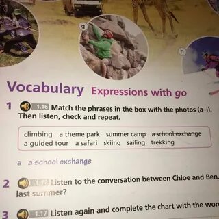 Listen and complete the conversations