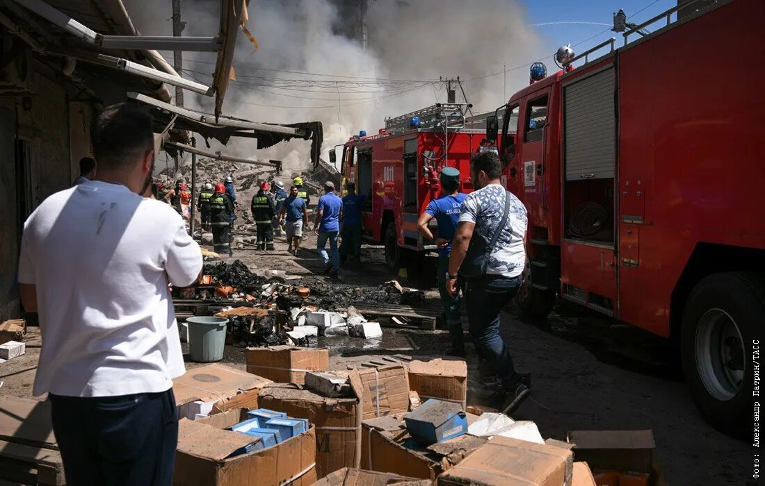 Сурмалу Ереван рынок. Взрыв в ТЦ В Ереване. Пожар в Ереване.