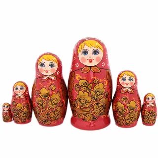 Матрешка хохлома