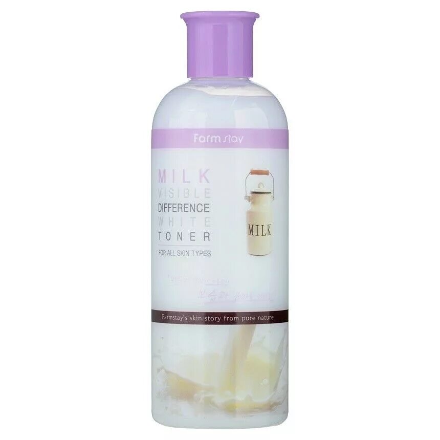 Купить косметику farms. Тонер "молочный" увлажняющий Farmstay visible difference Milk Moisture Toner 350 мл, ,. Молочный тонер Farmstay visible difference White Toner Milk 350 мл. Тонер для лица visible difference Milk 350 мл "Farm stay". Farmstay тонер с экстрактом молока Milk visible difference White.