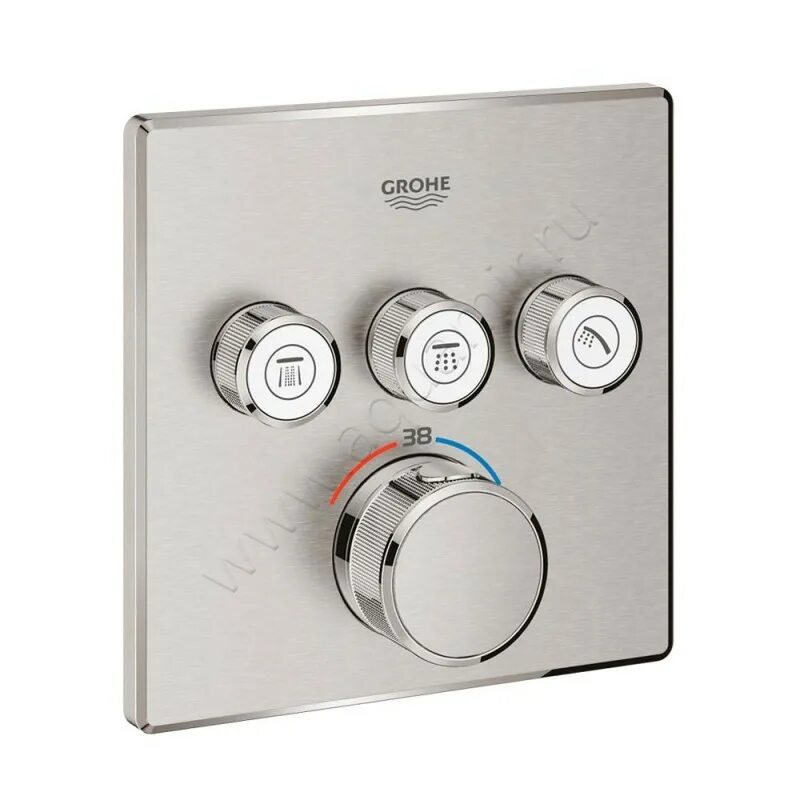 Grohe SMARTCONTROL 29149000. Термостат Grohe Grohtherm SMARTCONTROL. Grohe SMARTCONTROL термостат. Смеситель для душа Grohe SMARTCONTROL 29149000.