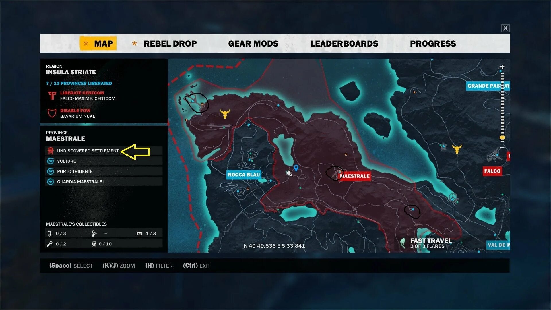 Cause mapping. Маэстрале just cause 3 базы. маэстрале just cause 3 карта поселений. just cause 3 провинция маэстрале карта поселений. базы в just cause 3 либеккио.