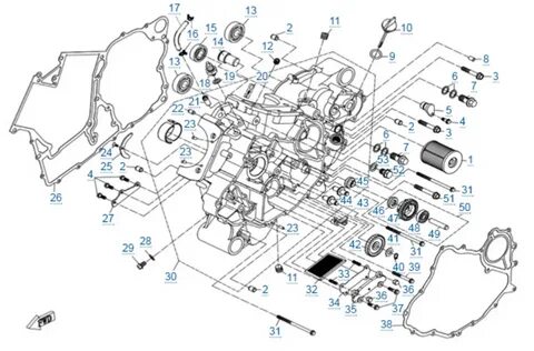Cf moto двигатель