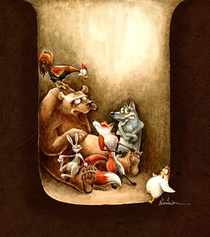 Звери в яме сказка. Звери в яме. Звери в яме обложка. Звери в яме иллюстрации. Афанасьев звери в яме.
