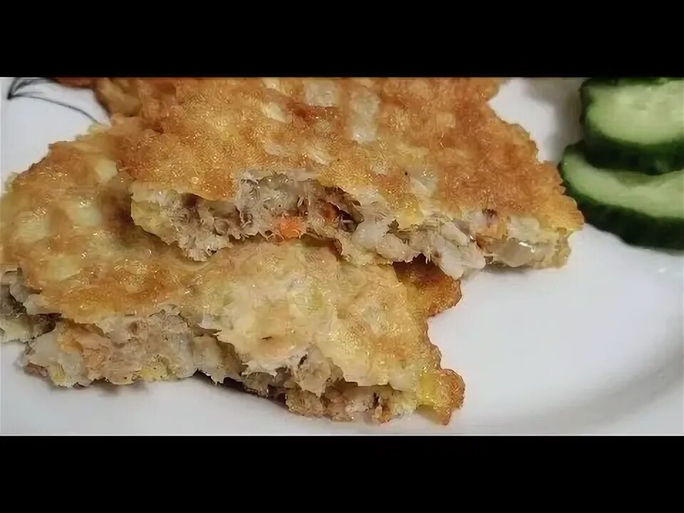Котлеты в вафлях