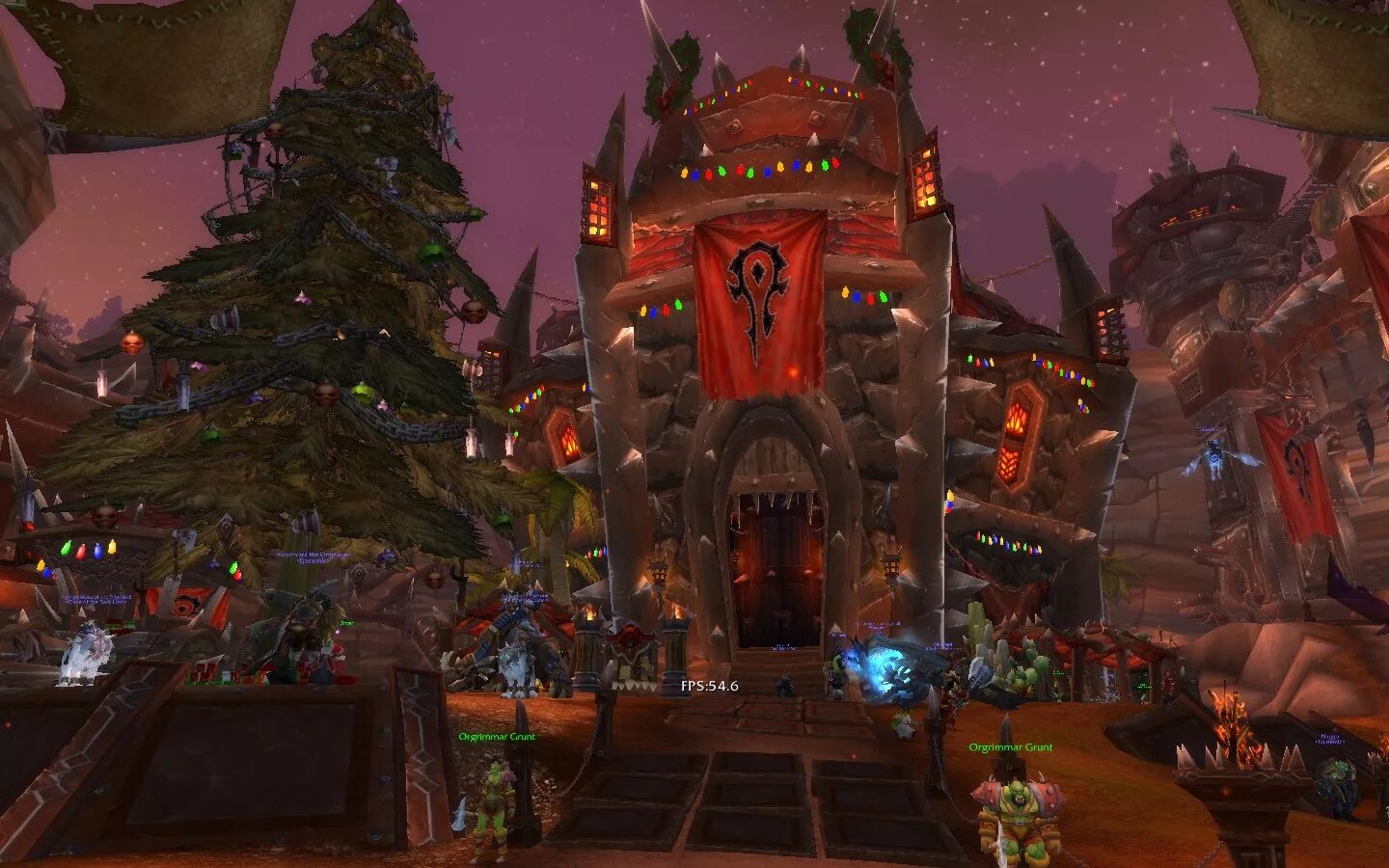Орда варкрафт. Варкрафт оргриммар. столица орды варкрафт. рождество world of warcraft. огримар таверна.