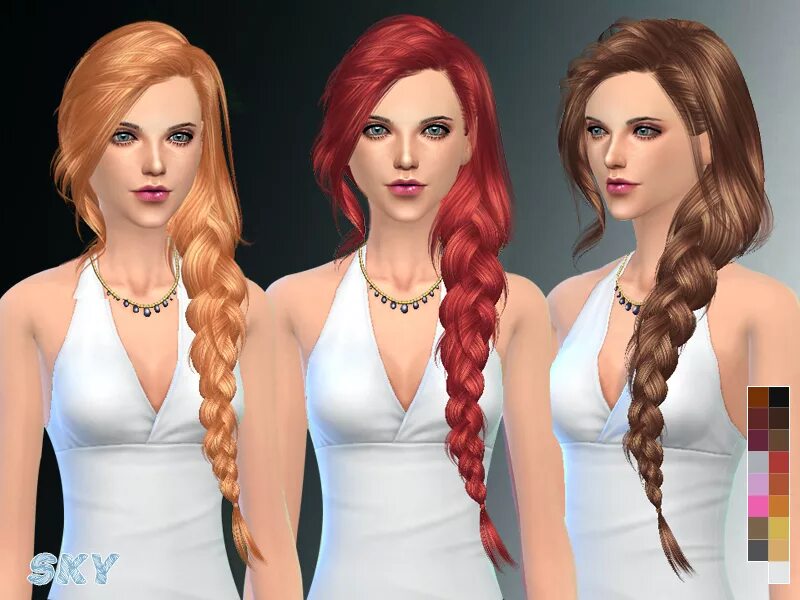 Симс 4 моды на длинные. Симс 4 длинная коса. sims 4 косички. симс 4 косы sims 4 hair the sims. симс 4 прическа коса.