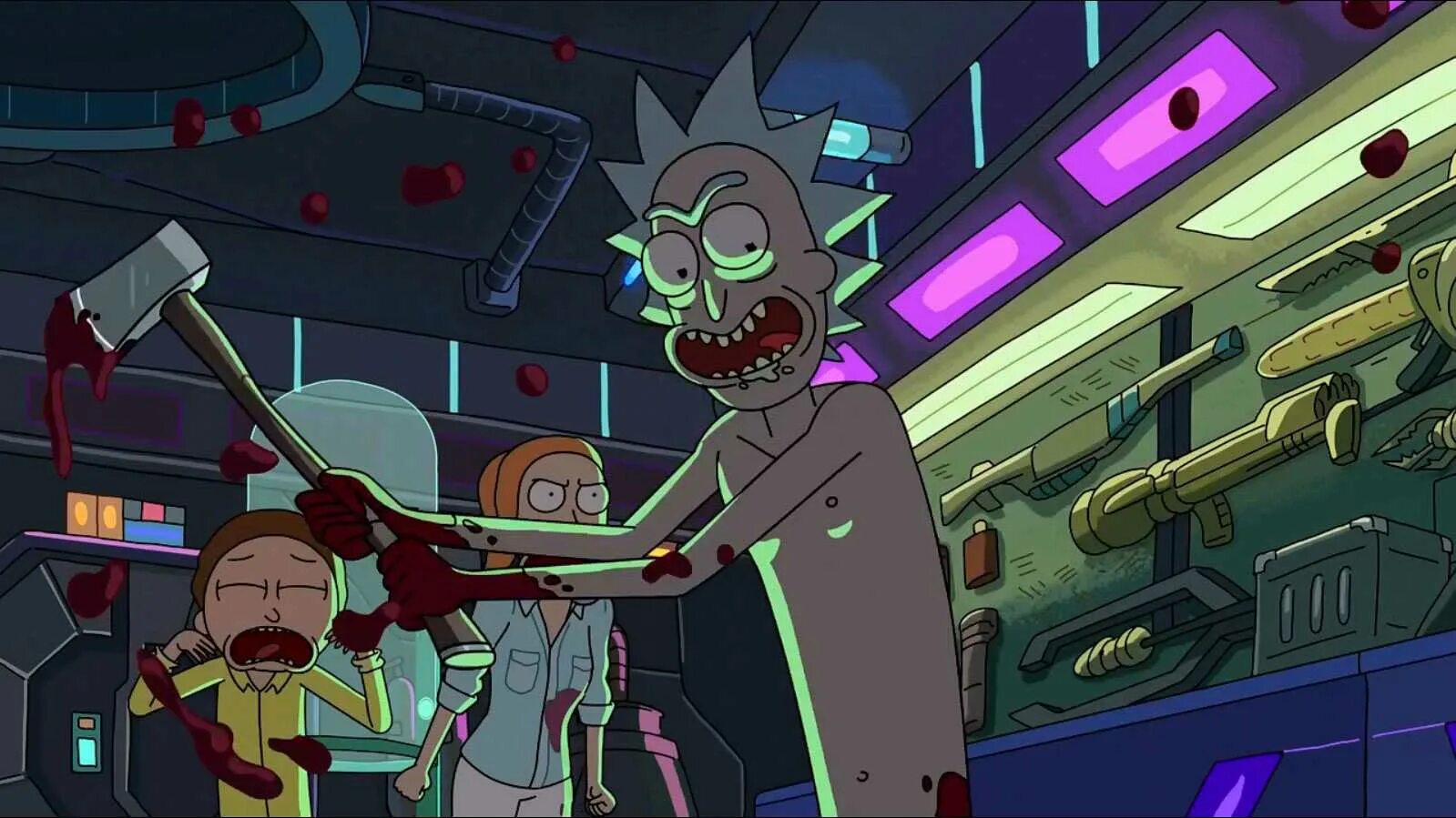 Rick and morty another. Рик из Рик и Морти.