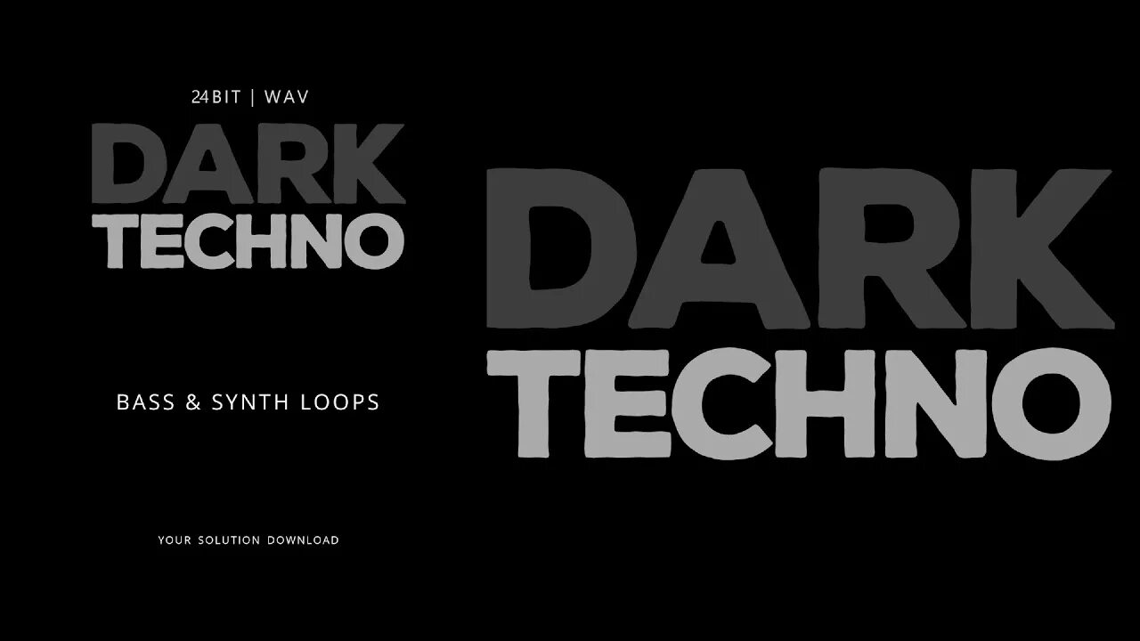 Техно басс. Дарк Техно. Темные сэмплы. Dark Clubbing / Bass House / Dark Techno. Sounds to Sample - Dark Techno.