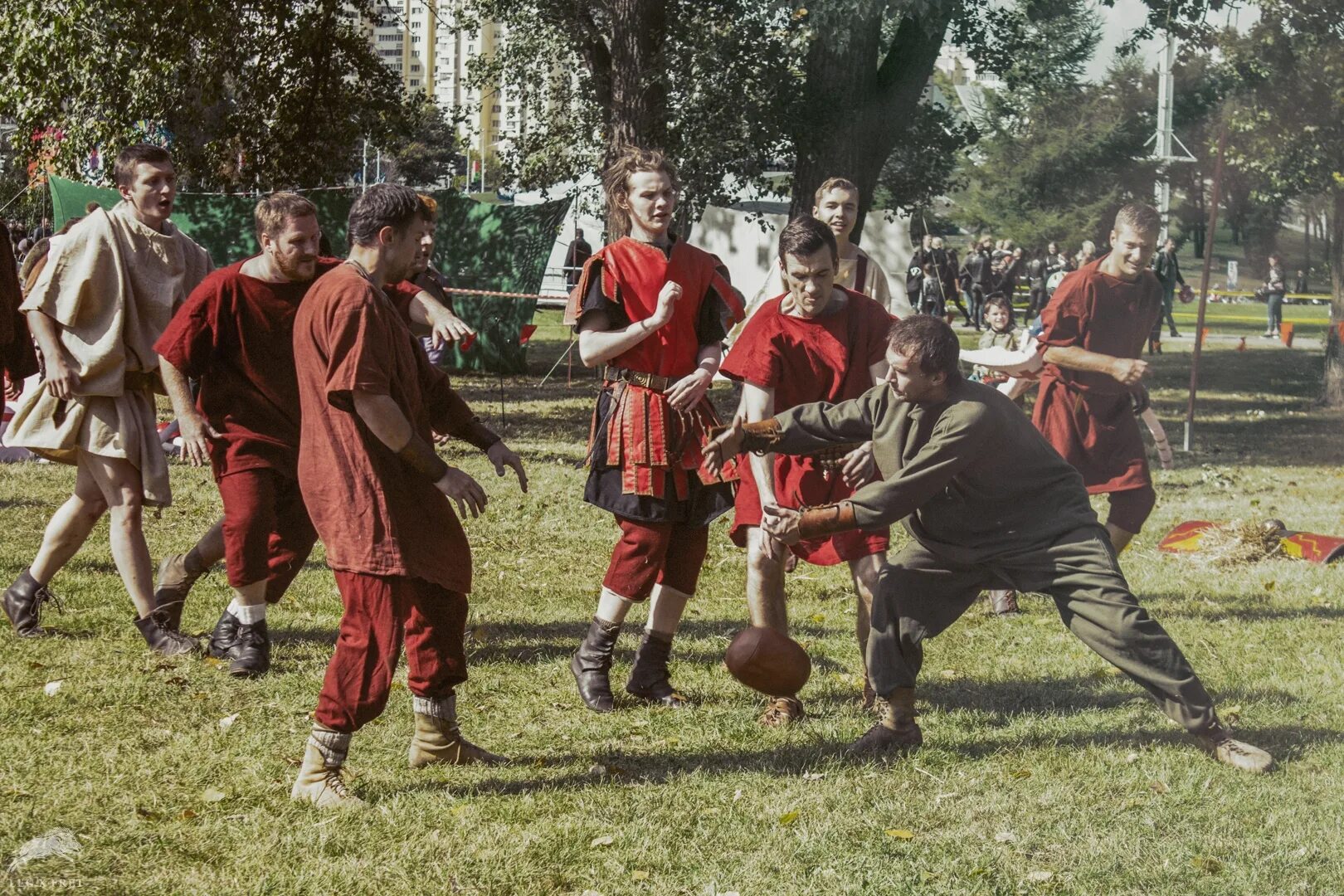 The games in ancient times