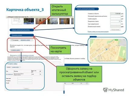 Карточка объекта