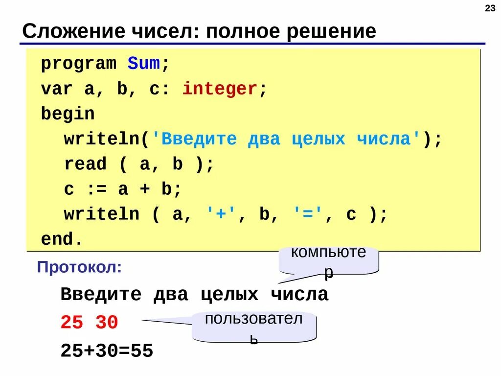 Программа для произведения двух чисел. Программа разности двух чисел Паскаль. Паскаль программа на вычитание. Программа на языке Паскаль 8 класс Информатика. Язык Паскаля Информатика 8 класс.