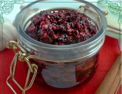 Заготовки из граната на зиму