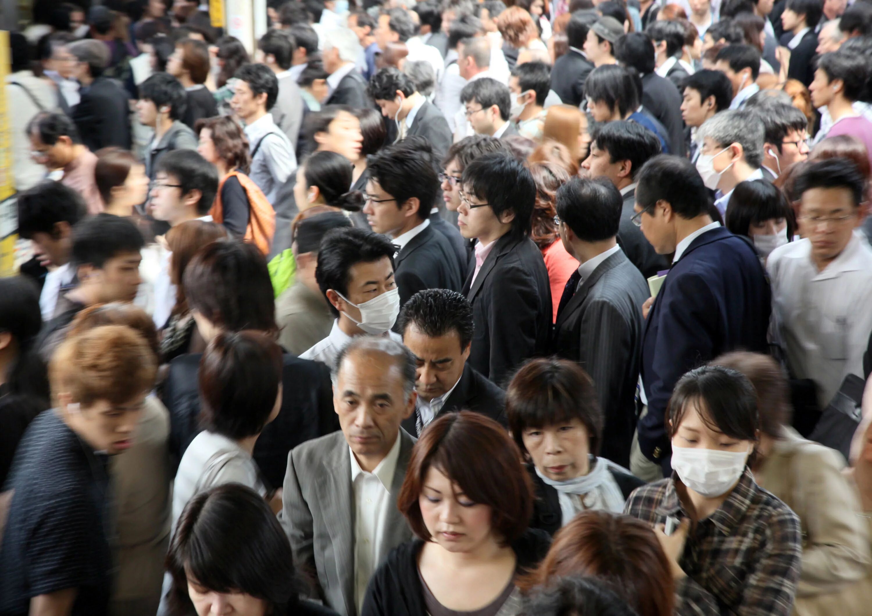 Джохацу. Япония люди. Народы Японии. Толпа японцев.