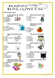 Halloween lesson for kids
