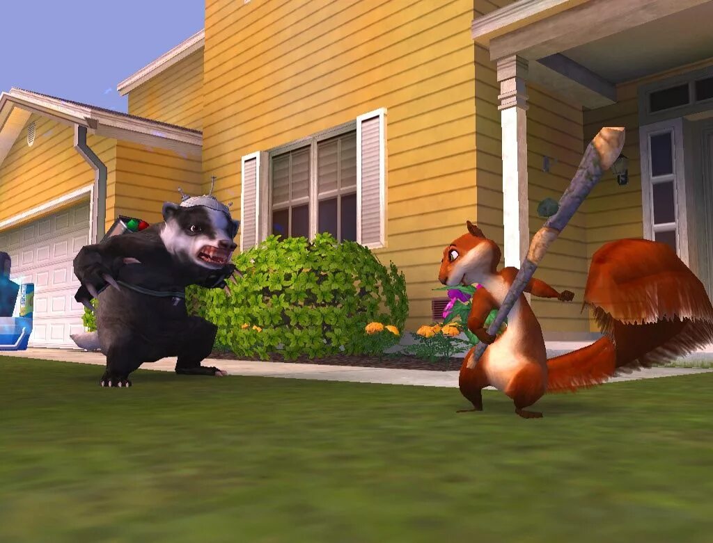 Over the hedge игра